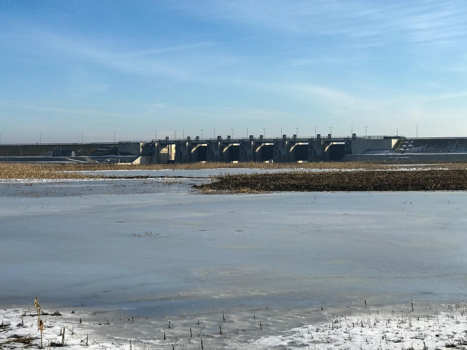 Zdjęcie w galerii na portalu naszraciborz.pl: Trwa monitoring przyrodniczy na zbiorniku Racibórz Dolny po wrześniowej powodzi wiadomości z regionu