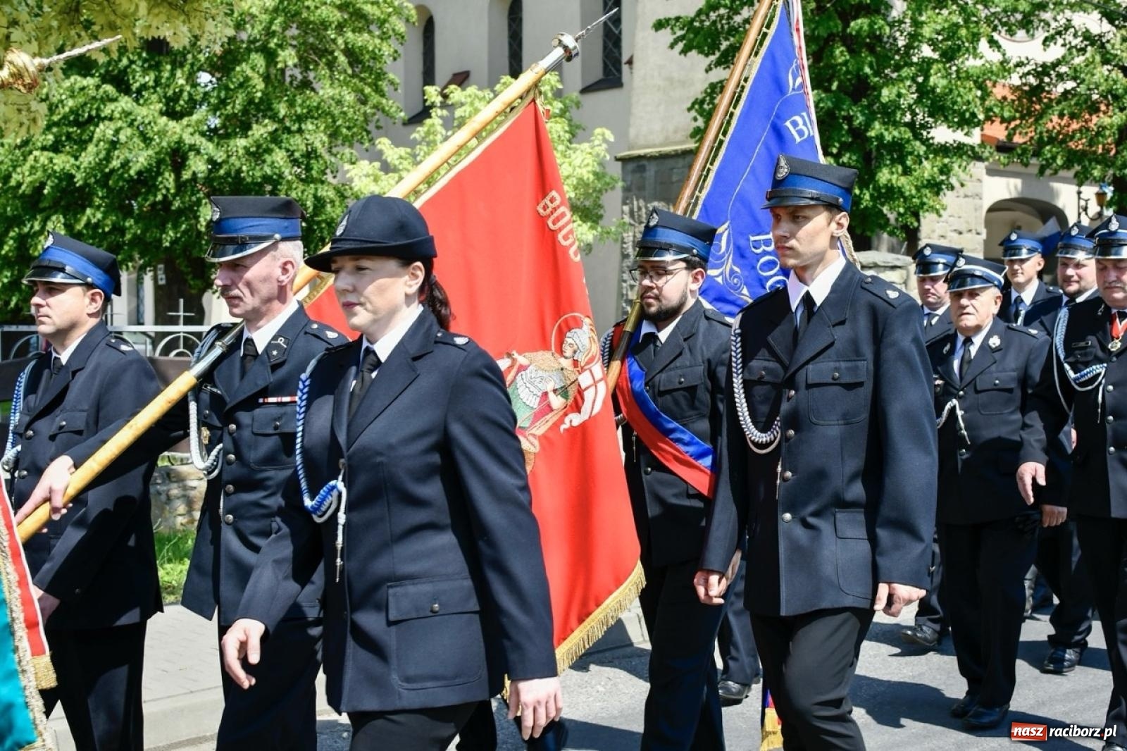 Zdjęcie w galerii na portalu naszraciborz.pl: 100 lat OSP Pogrzebień i nowy sztandar. Uroczystości z odznaczeniami i czeskim akcentem [FOTO i WIDEO] wiadomości z regionu