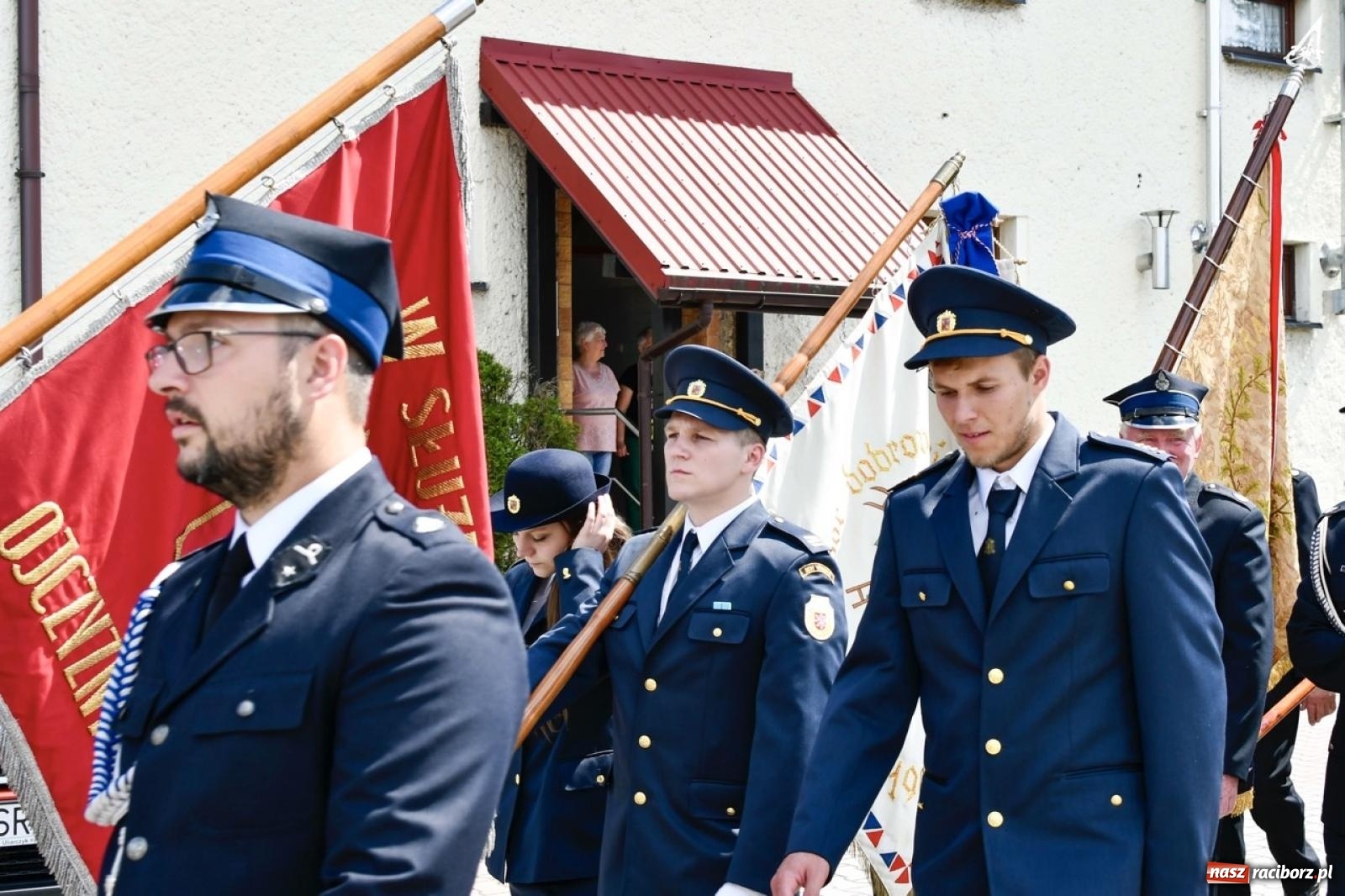 Zdjęcie w galerii na portalu naszraciborz.pl: 100 lat OSP Pogrzebień i nowy sztandar. Uroczystości z odznaczeniami i czeskim akcentem [FOTO i WIDEO] wiadomości z regionu
