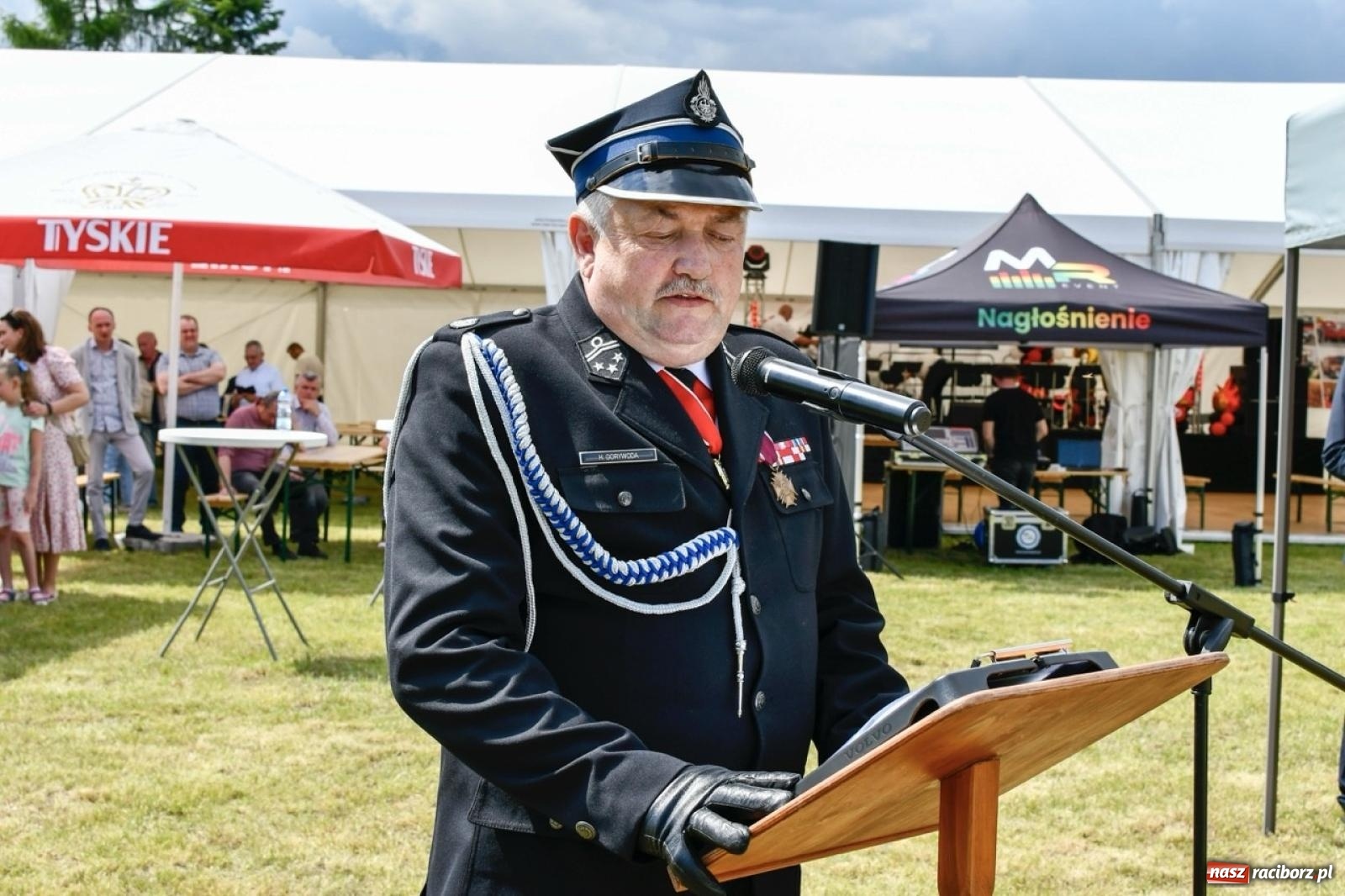 Zdjęcie w galerii na portalu naszraciborz.pl: 100 lat OSP Pogrzebień i nowy sztandar. Uroczystości z odznaczeniami i czeskim akcentem [FOTO i WIDEO] wiadomości z regionu