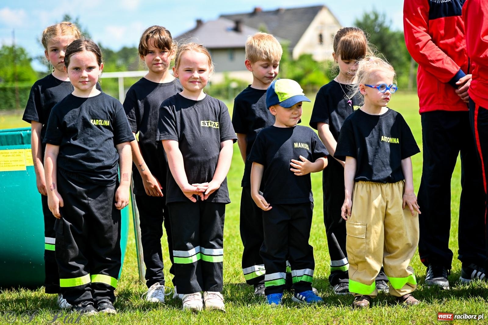 Zdjęcie w galerii na portalu naszraciborz.pl: Zawody sportowo-pożarnicze w Górkach Śląskich. Strażacka rywalizacja mimo kapryśnej pogody wiadomości z regionu