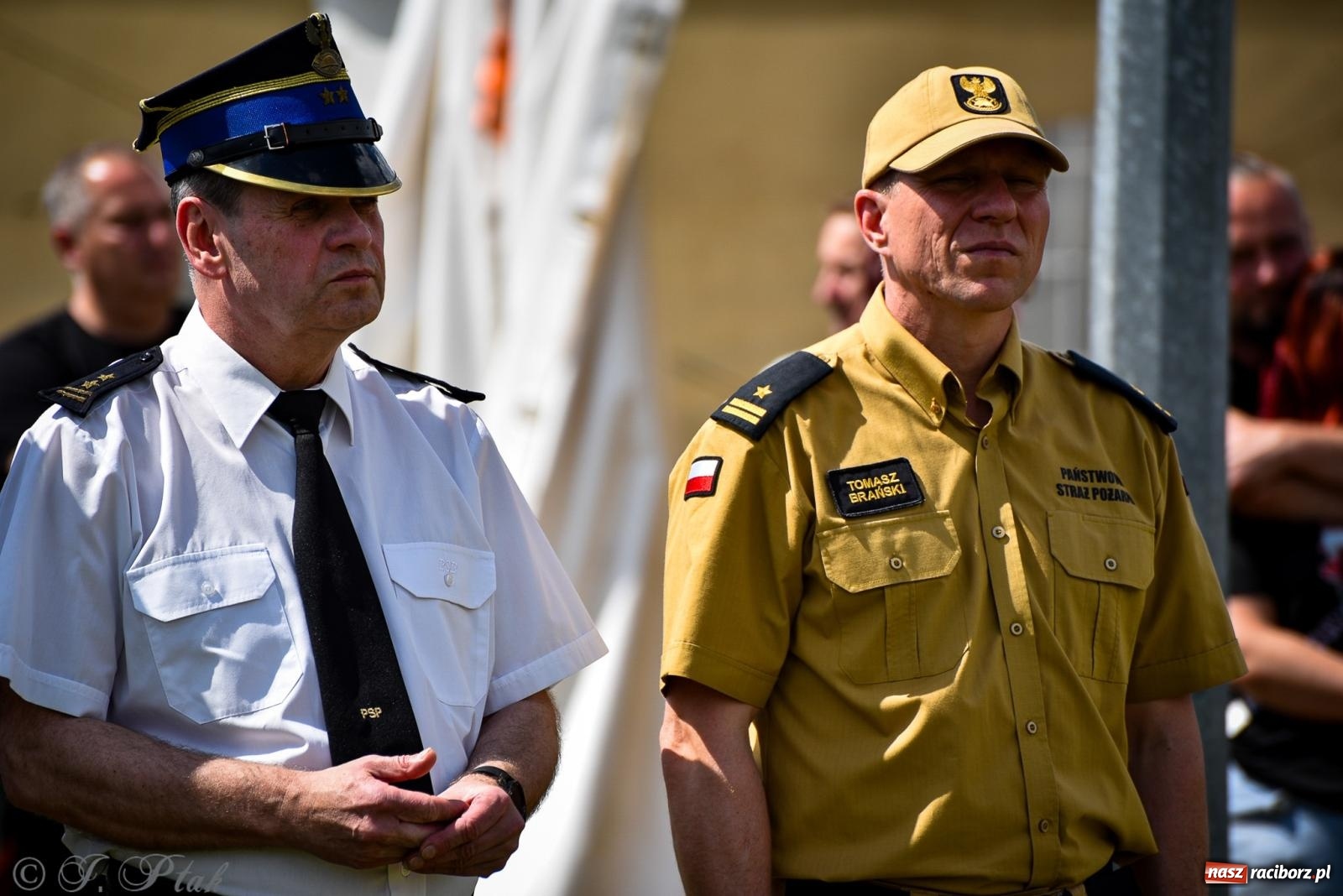 Zdjęcie w galerii na portalu naszraciborz.pl: Zawody sportowo-pożarnicze w Górkach Śląskich. Strażacka rywalizacja mimo kapryśnej pogody wiadomości z regionu