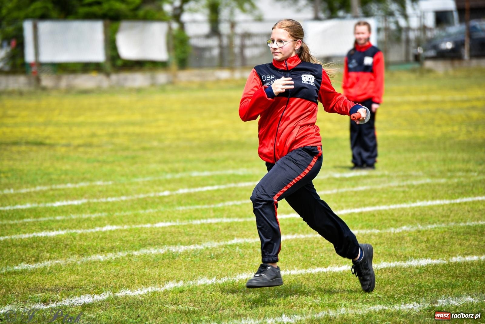 Zdjęcie w galerii na portalu naszraciborz.pl: Zawody sportowo-pożarnicze w Górkach Śląskich. Strażacka rywalizacja mimo kapryśnej pogody wiadomości z regionu