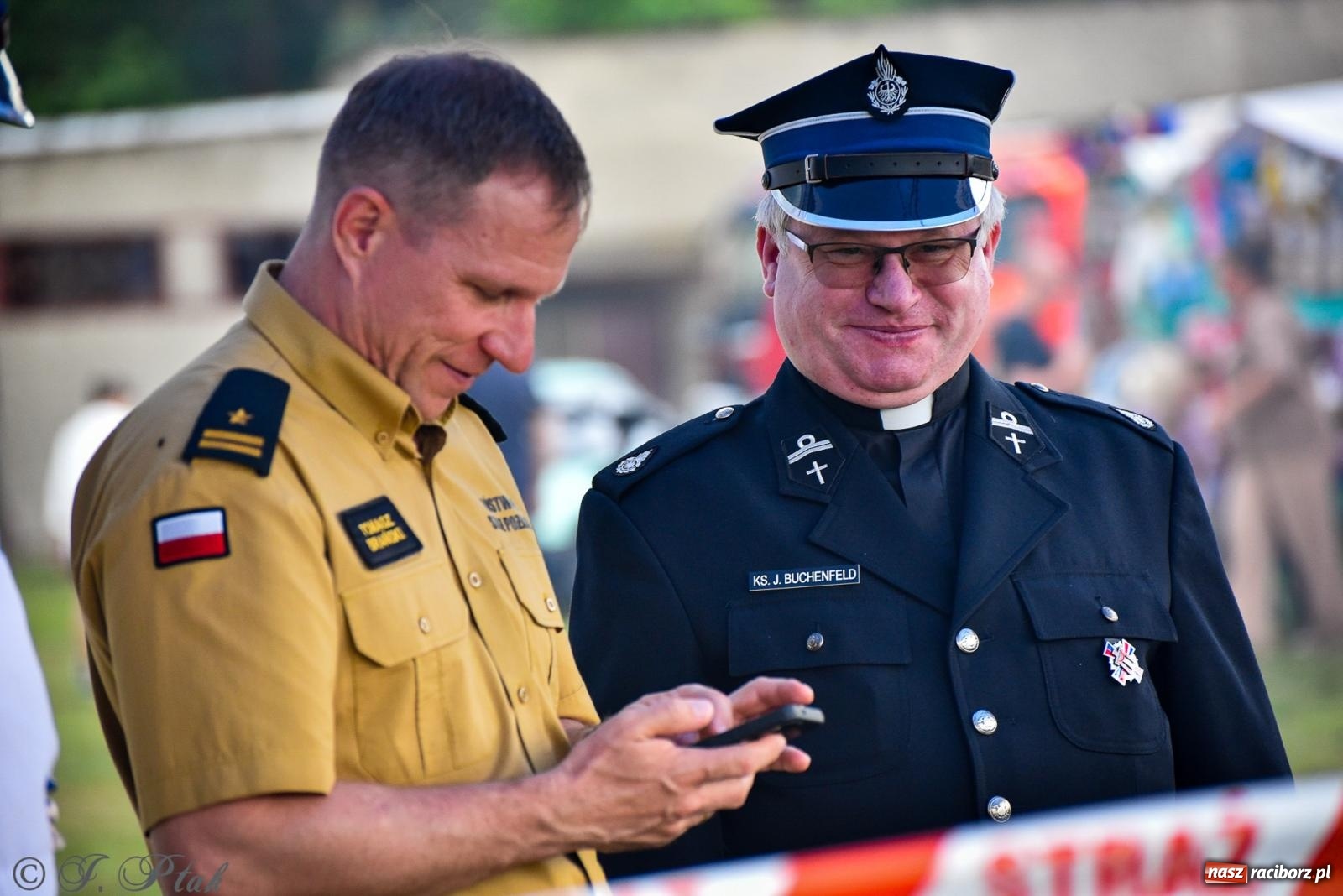 Zdjęcie w galerii na portalu naszraciborz.pl: Zawody sportowo-pożarnicze w Górkach Śląskich. Strażacka rywalizacja mimo kapryśnej pogody wiadomości z regionu