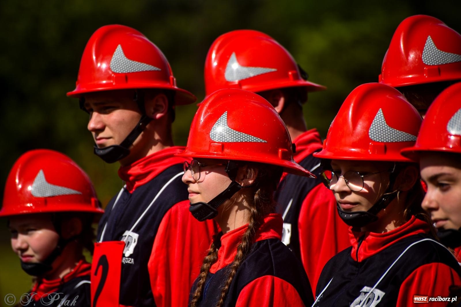 Zdjęcie w galerii na portalu naszraciborz.pl: Zawody sportowo-pożarnicze w Górkach Śląskich. Strażacka rywalizacja mimo kapryśnej pogody wiadomości z regionu