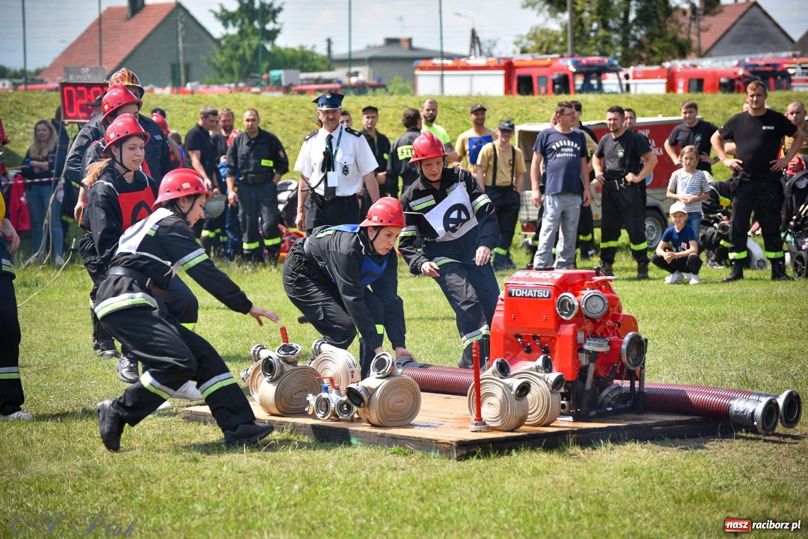 Zdjęcie w galerii na portalu naszraciborz.pl: Turze zdominowało zawody sportowo-pożarnicze w Kuźni Raciborskiej wiadomości z regionu
