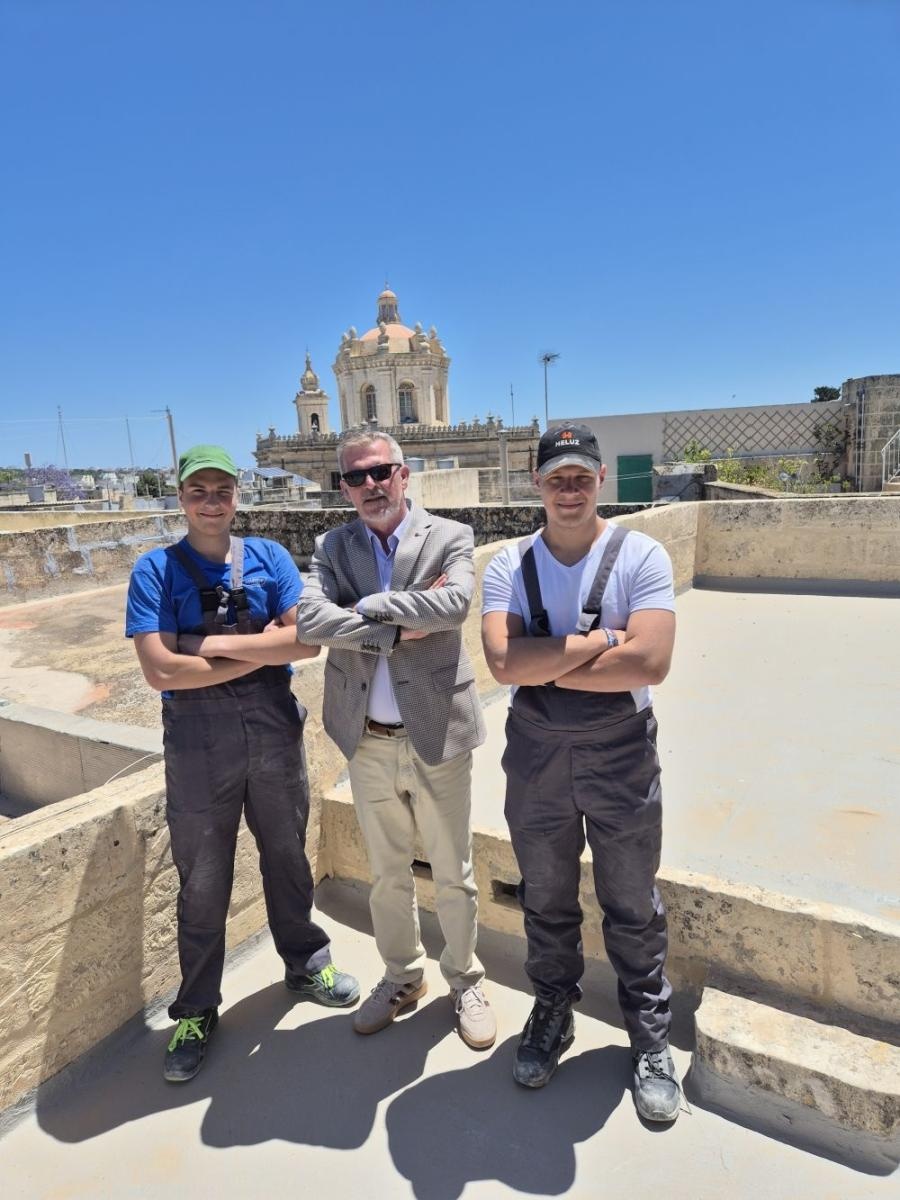 Zdjęcie w galerii na portalu naszraciborz.pl: Słońce, praca i przygoda: tak młodzież CKZiU nr 1 zdobywała Maltę! wiadomości z regionu