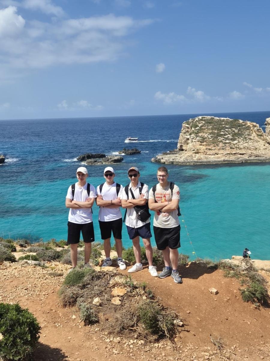 Zdjęcie w galerii na portalu naszraciborz.pl: Słońce, praca i przygoda: tak młodzież CKZiU nr 1 zdobywała Maltę! wiadomości z regionu