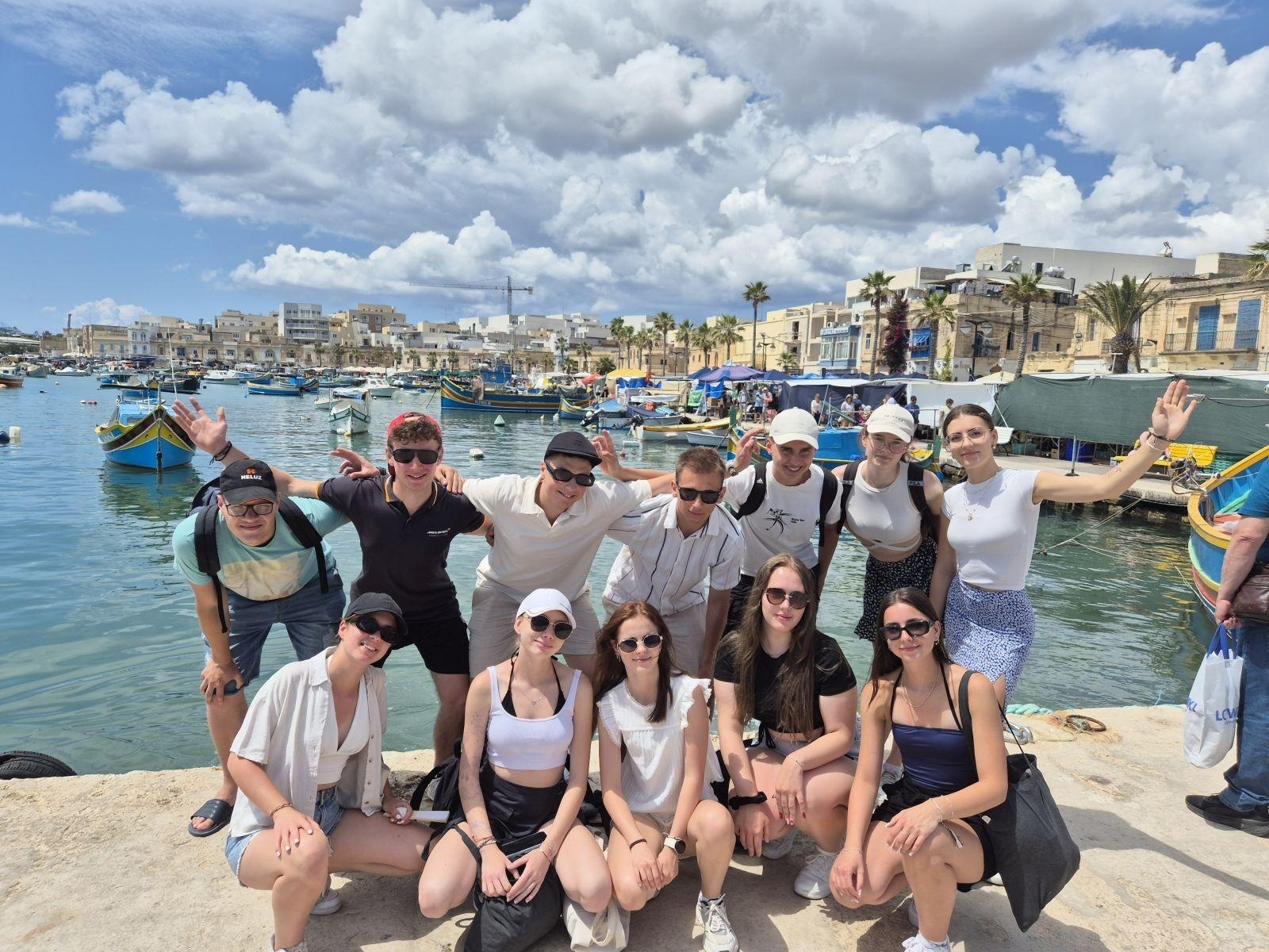 Zdjęcie w galerii na portalu naszraciborz.pl: Słońce, praca i przygoda: tak młodzież CKZiU nr 1 zdobywała Maltę! wiadomości z regionu