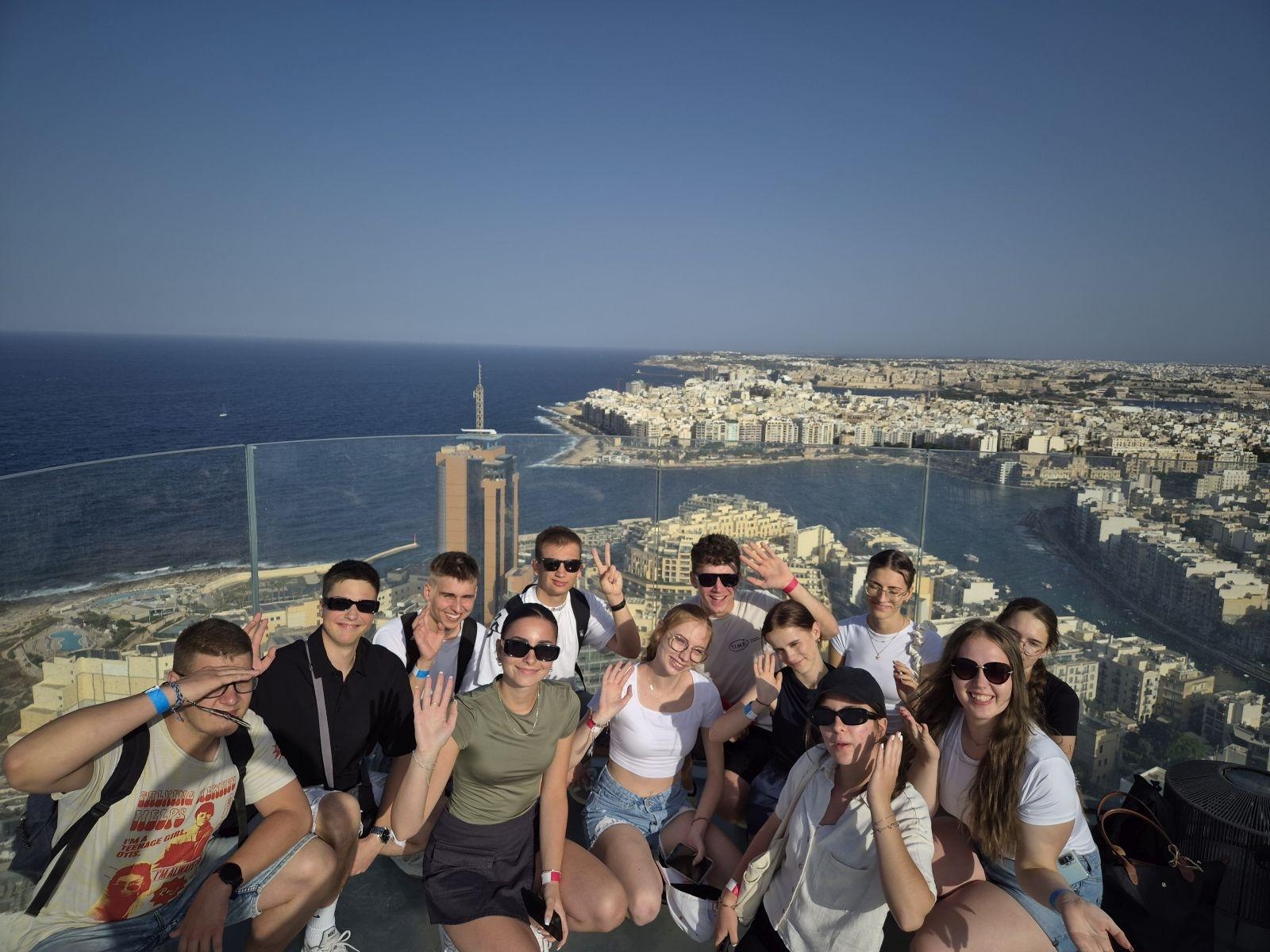 Zdjęcie w galerii na portalu naszraciborz.pl: Słońce, praca i przygoda: tak młodzież CKZiU nr 1 zdobywała Maltę! wiadomości z regionu