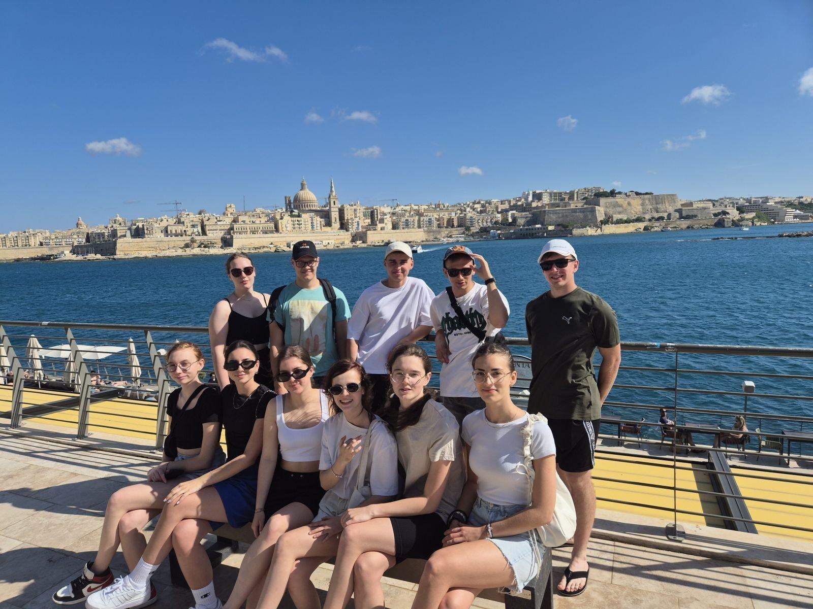 Zdjęcie w galerii na portalu naszraciborz.pl: Słońce, praca i przygoda: tak młodzież CKZiU nr 1 zdobywała Maltę! wiadomości z regionu