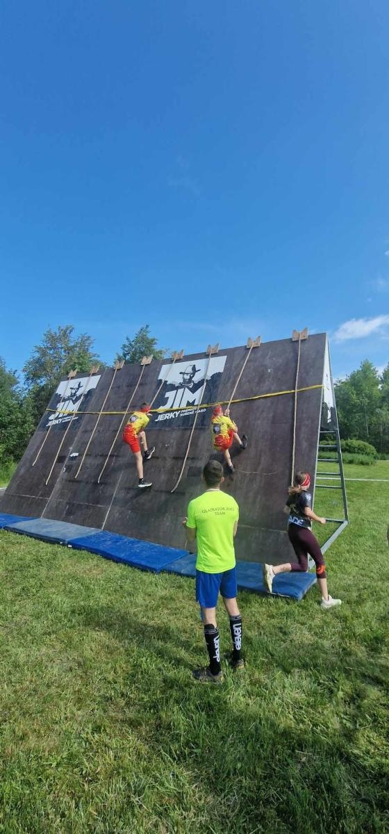 Zdjęcie w galerii na portalu naszraciborz.pl: Dobry występ Raciborków OCR w Ostrawie. Sukces Mateusza Miczka w Gladiator Race wiadomości z regionu