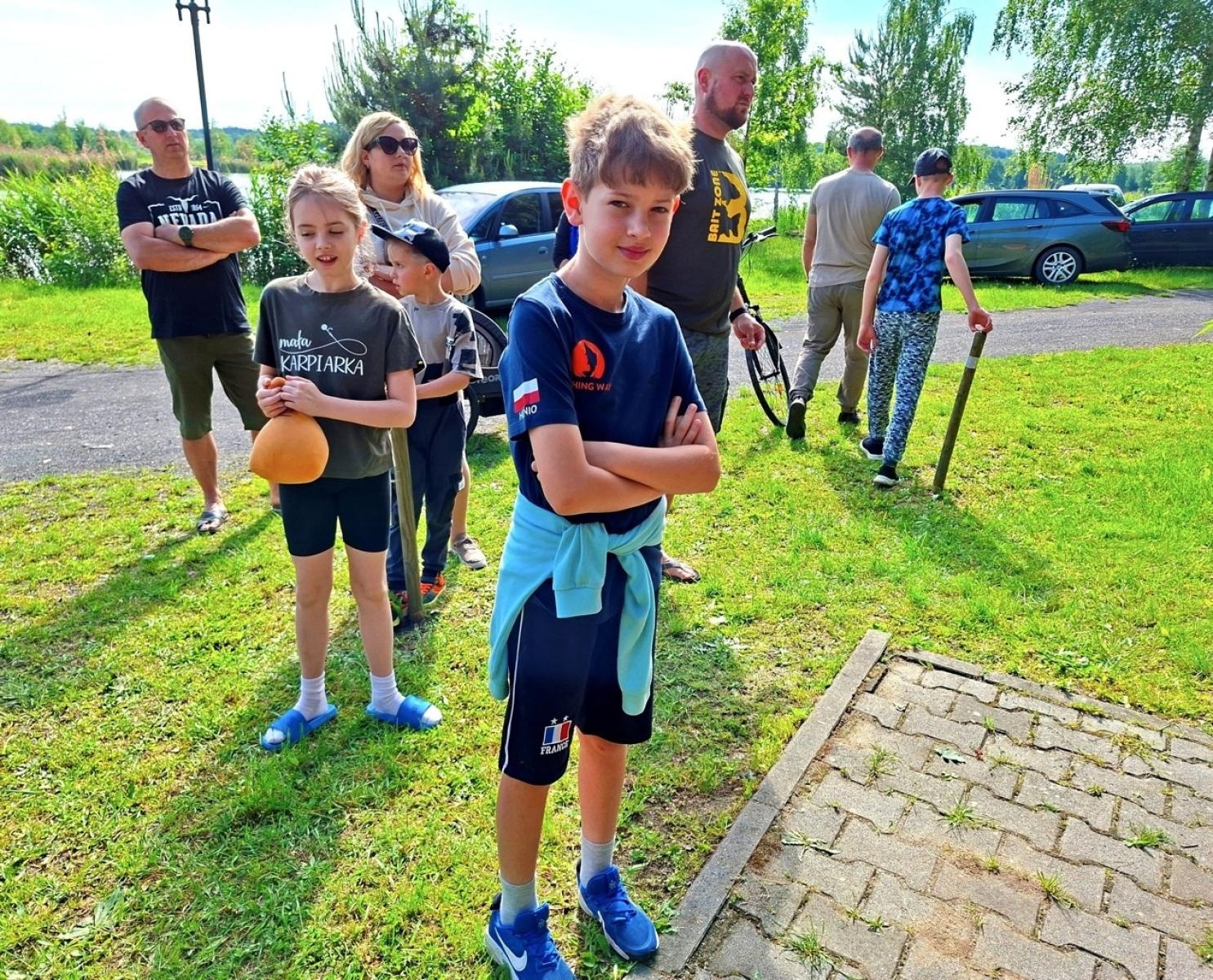 Zdjęcie w galerii na portalu naszraciborz.pl: Wędkarski Dzień Dziecka z Babiczokiem wiadomości z regionu