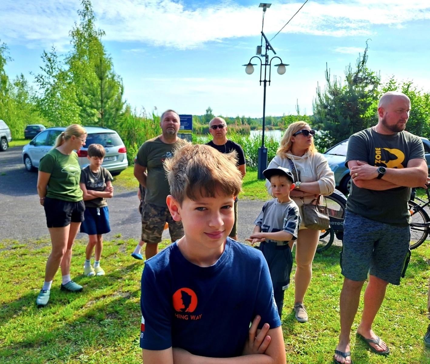 Zdjęcie w galerii na portalu naszraciborz.pl: Wędkarski Dzień Dziecka z Babiczokiem wiadomości z regionu