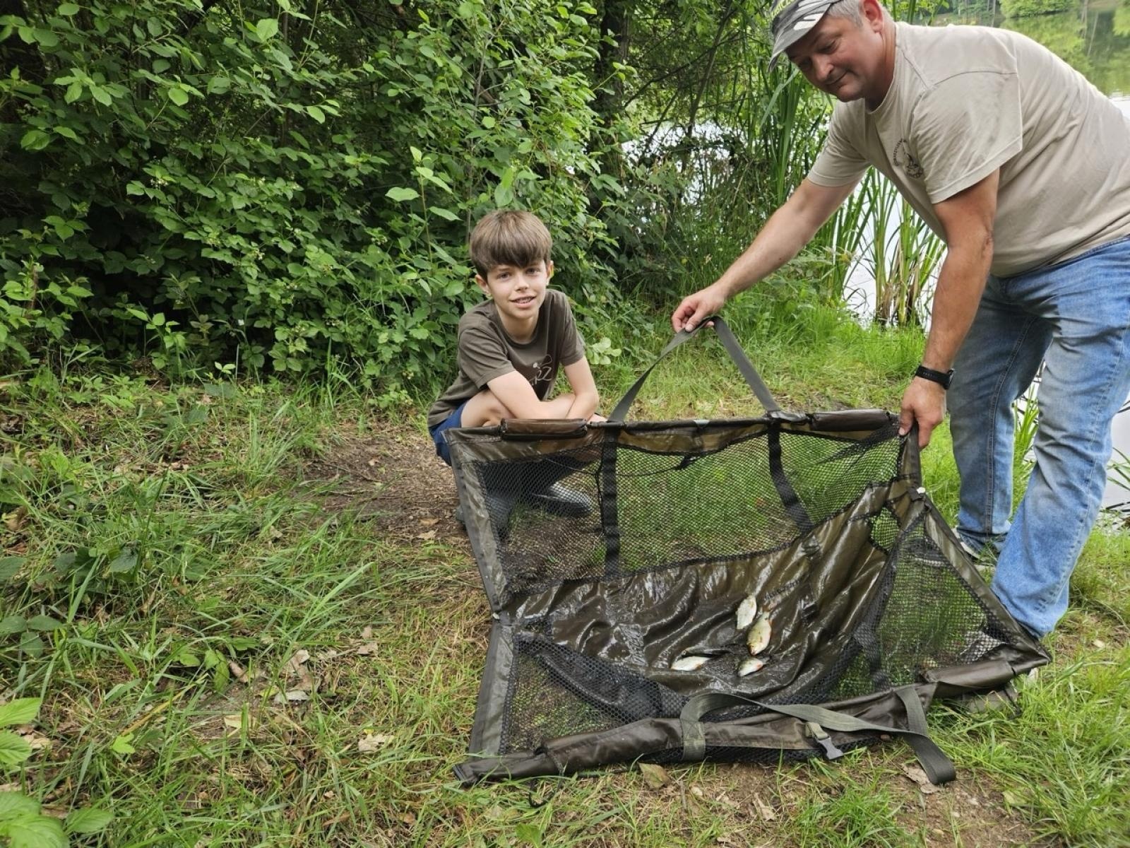 Zdjęcie w galerii na portalu naszraciborz.pl: Wędkarski Dzień Dziecka z Babiczokiem wiadomości z regionu