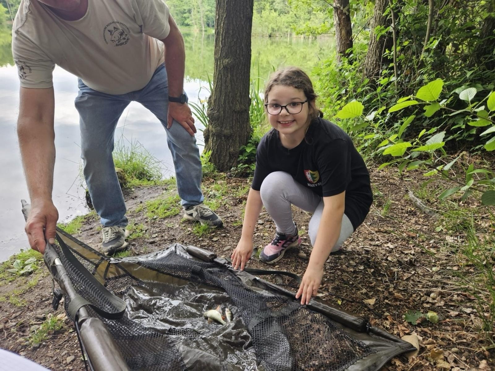 Zdjęcie w galerii na portalu naszraciborz.pl: Wędkarski Dzień Dziecka z Babiczokiem wiadomości z regionu
