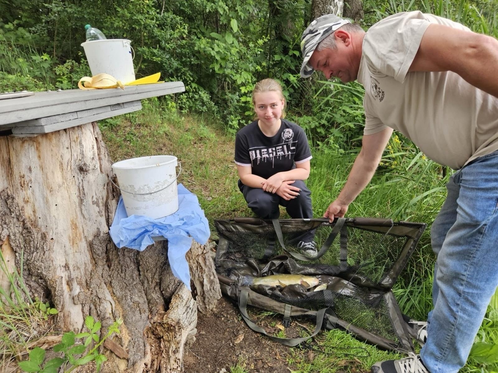 Zdjęcie w galerii na portalu naszraciborz.pl: Wędkarski Dzień Dziecka z Babiczokiem wiadomości z regionu