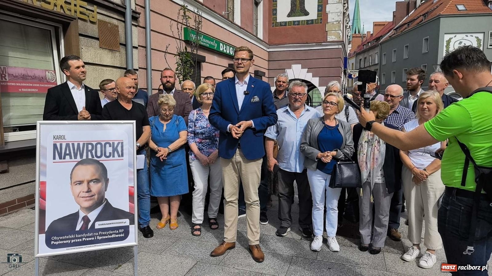 Zdjęcie w galerii na portalu naszraciborz.pl: Michał Woś: Karol Nawrocki symbolem Polski, która się nie kłania [WIDEO] wiadomości z regionu