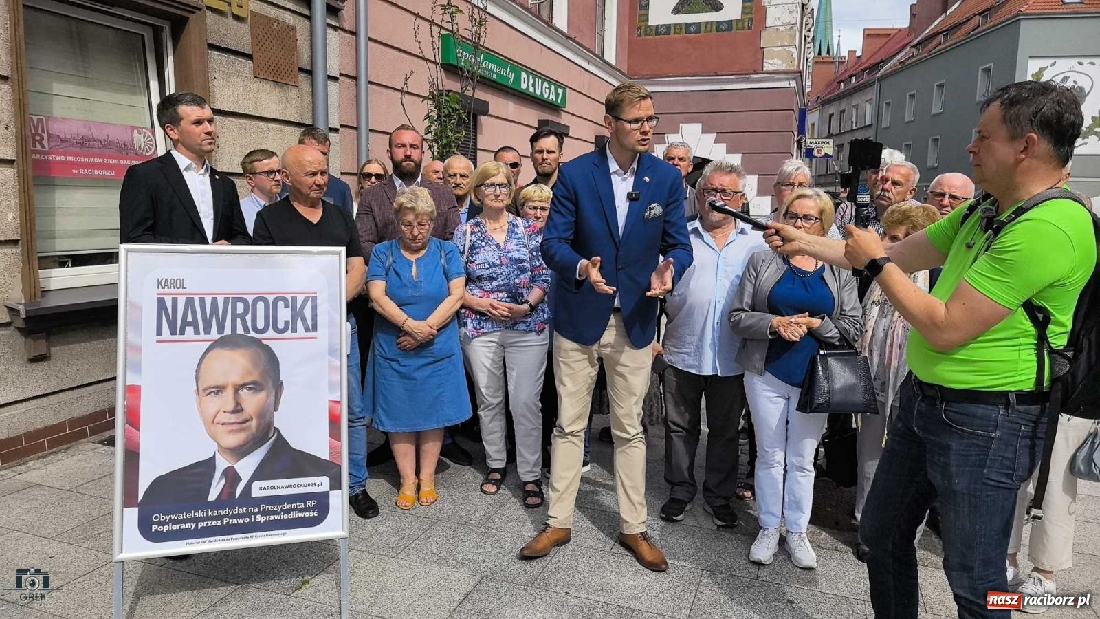 Zdjęcie w galerii na portalu naszraciborz.pl: Michał Woś: Karol Nawrocki symbolem Polski, która się nie kłania [WIDEO] wiadomości z regionu