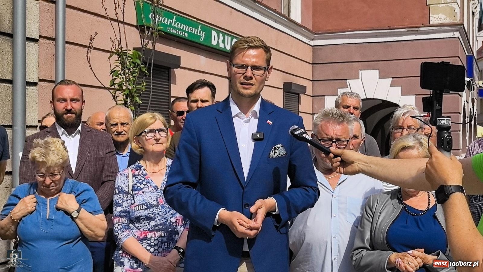 Zdjęcie w galerii na portalu naszraciborz.pl: Michał Woś: Karol Nawrocki symbolem Polski, która się nie kłania [WIDEO] wiadomości z regionu