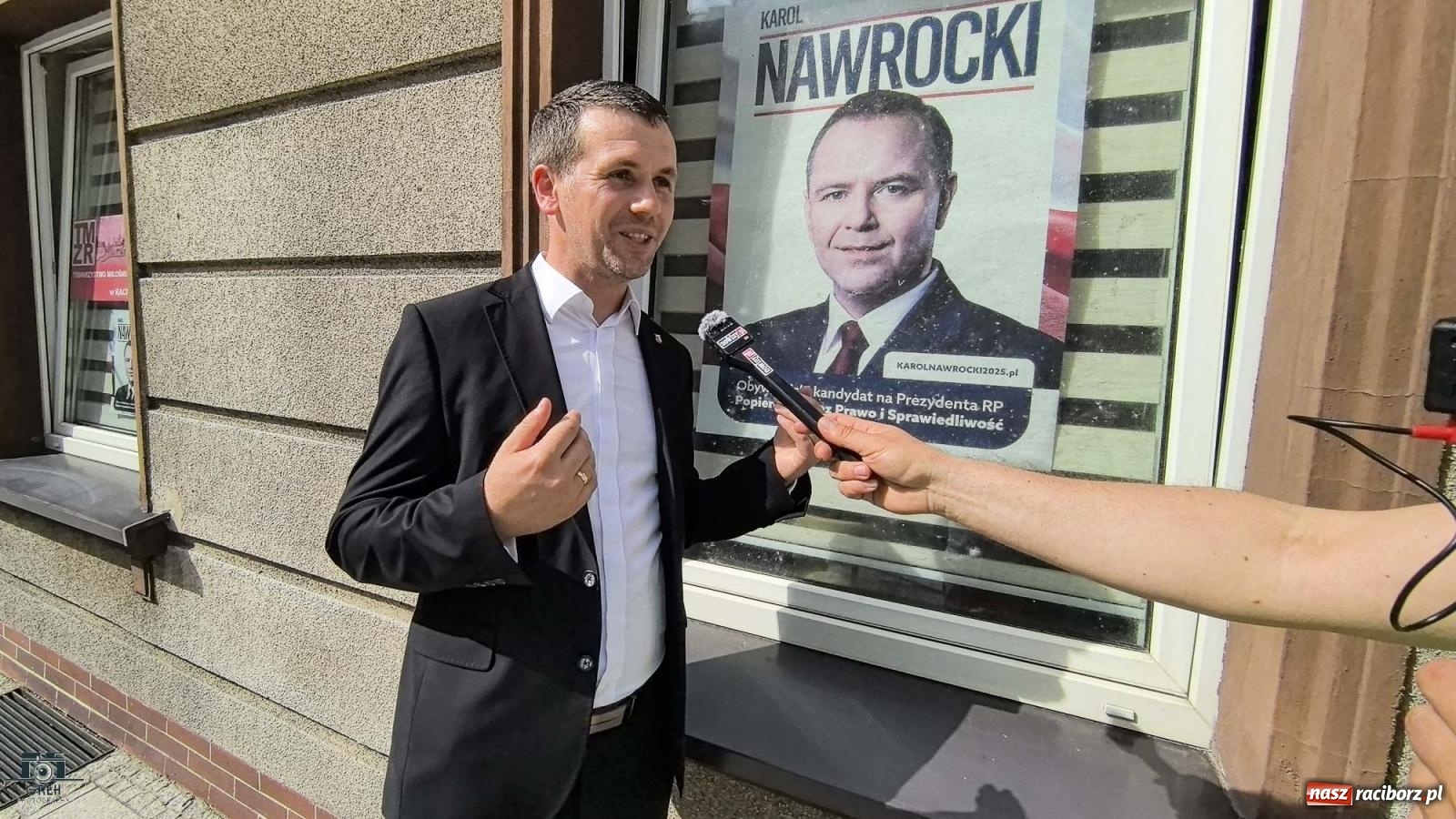 Zdjęcie w galerii na portalu naszraciborz.pl: Michał Woś: Karol Nawrocki symbolem Polski, która się nie kłania [WIDEO] wiadomości z regionu