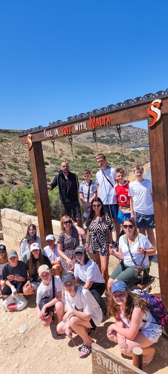 Zdjęcie w galerii na portalu naszraciborz.pl: Uczniowie z Pawłowa odkrywali uroki Malty wiadomości z regionu