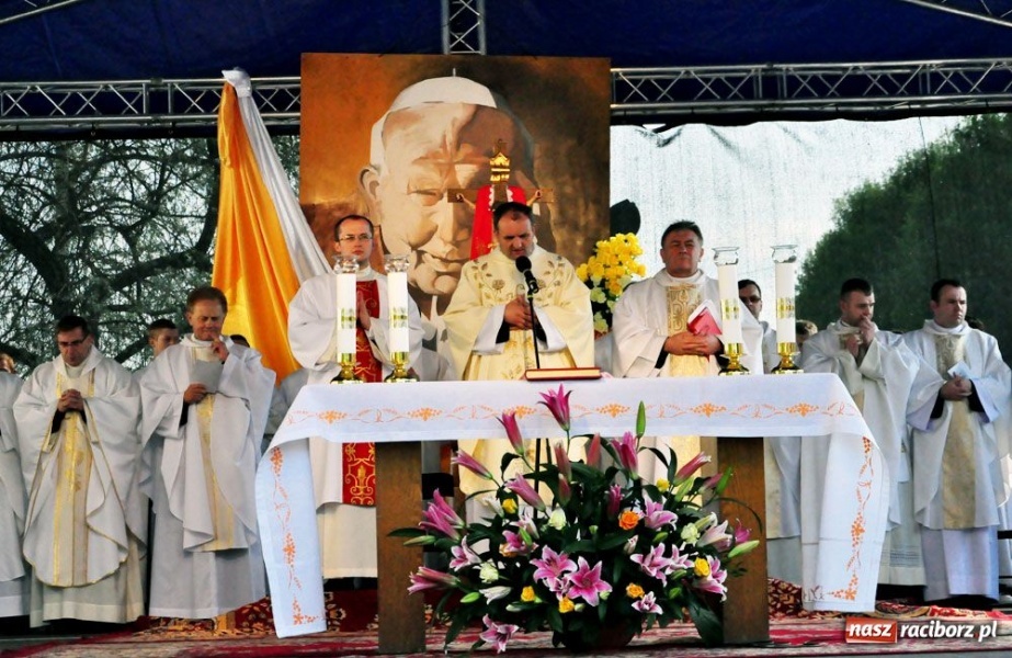 Zdjęcie w galerii na portalu naszraciborz.pl: JP II - raciborskie dziękczynienie  wiadomości z regionu