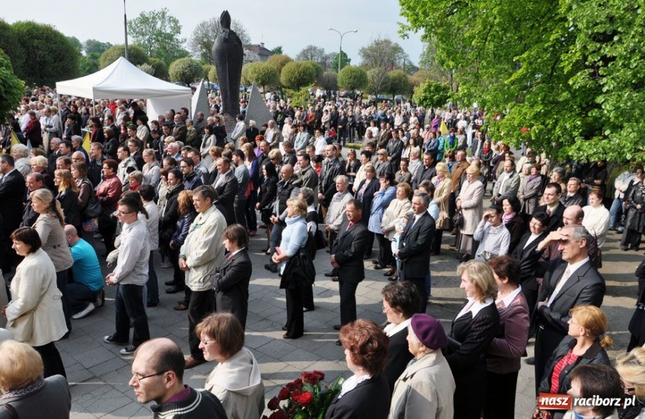 Zdjęcie w galerii na portalu naszraciborz.pl: JP II - raciborskie dziękczynienie  wiadomości z regionu