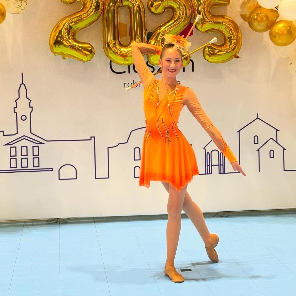 Zdjęcie w galerii na portalu naszraciborz.pl: IV Międzynarodowy Konkurs Sportu Mażoretkowego O Złotą Cieszyniankę – sukcesy mażoretek Rewers z Raciborza wiadomości z regionu