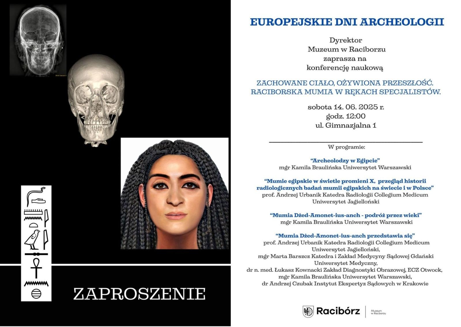 Zdjęcie w galerii na portalu naszraciborz.pl: Konferencja o mumii z Raciborza. Naukowcy zaprezentują najnowsze odkrycia wiadomości z regionu