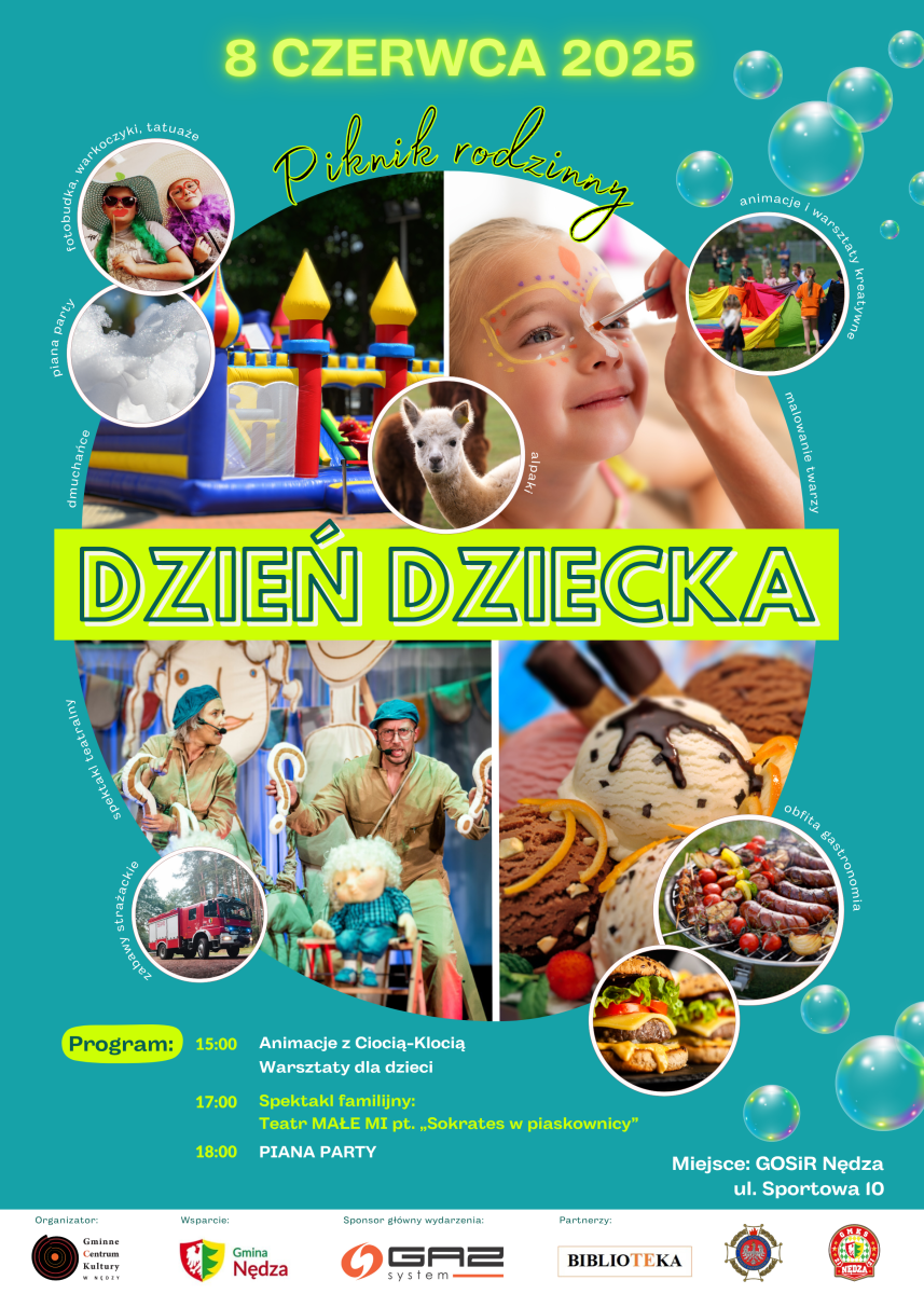 Zdjęcie w galerii na portalu naszraciborz.pl: Rodzinny Piknik z okazji Dnia Dziecka w Nędzy wiadomości z regionu