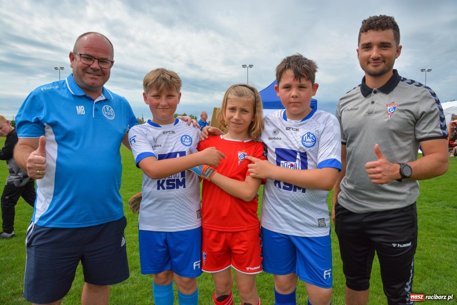 Zdjęcie w galerii na portalu naszraciborz.pl: VIII Międzynarodowy Turniej Piłkarski im. Huberta Kostki po raz pierwszy na boisku przy Chrobrego wiadomości z regionu