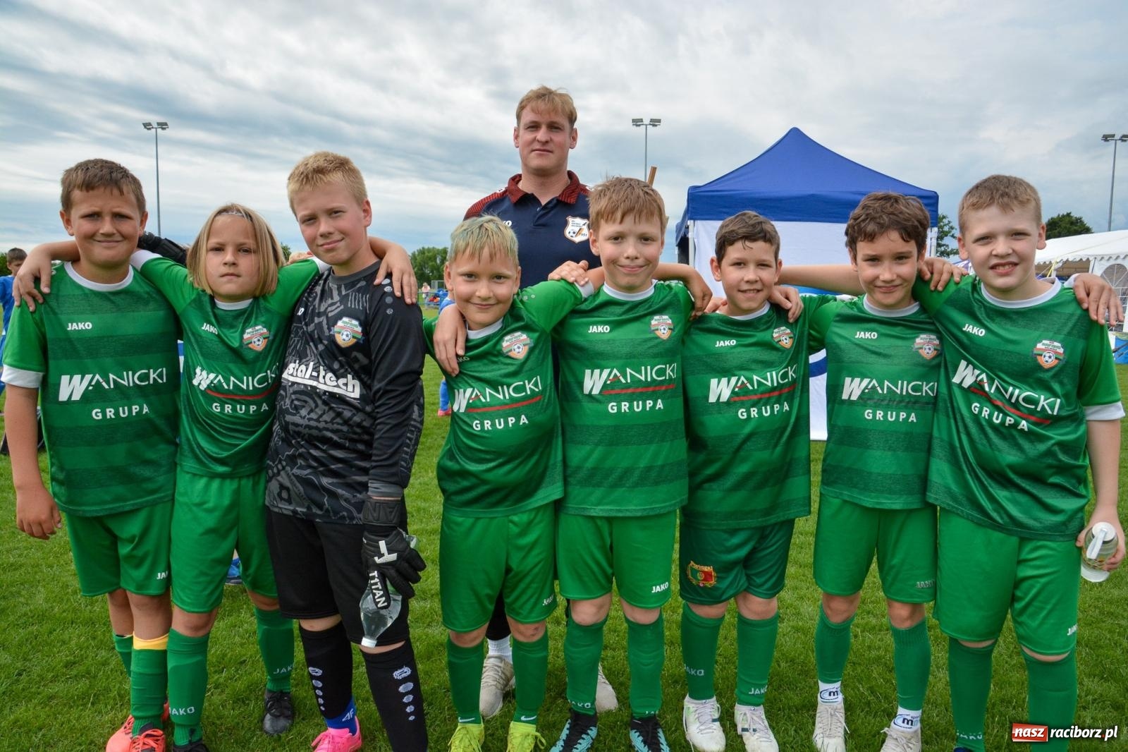 Zdjęcie w galerii na portalu naszraciborz.pl: VIII Międzynarodowy Turniej Piłkarski im. Huberta Kostki po raz pierwszy na boisku przy Chrobrego wiadomości z regionu