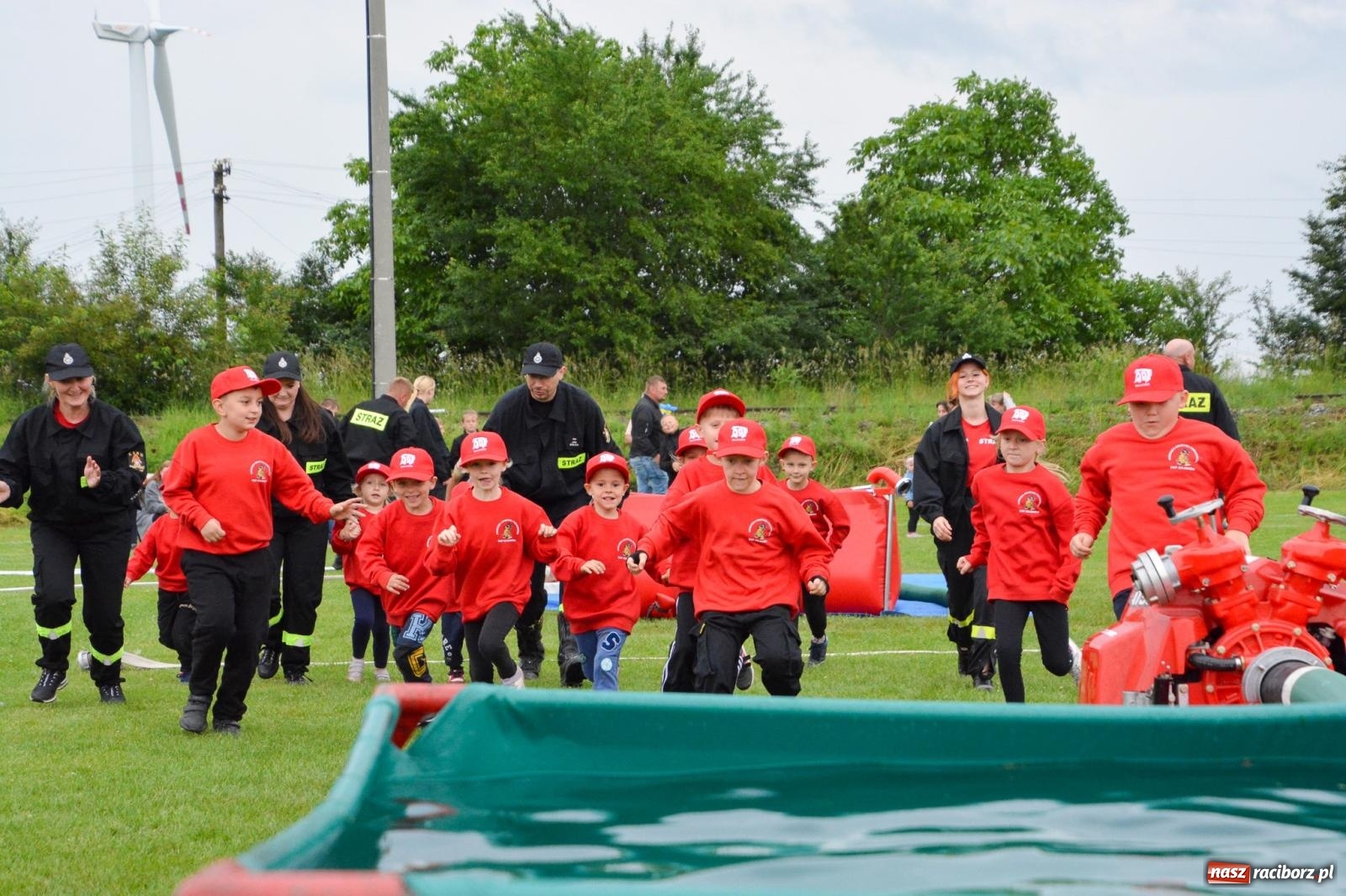 Zdjęcie w galerii na portalu naszraciborz.pl: Krzanowice biorą wszystko. Gminne zawody OSP w Wojnowicach ze startem drużyn dziecięcych [FOTO i WIDEO] wiadomości z regionu