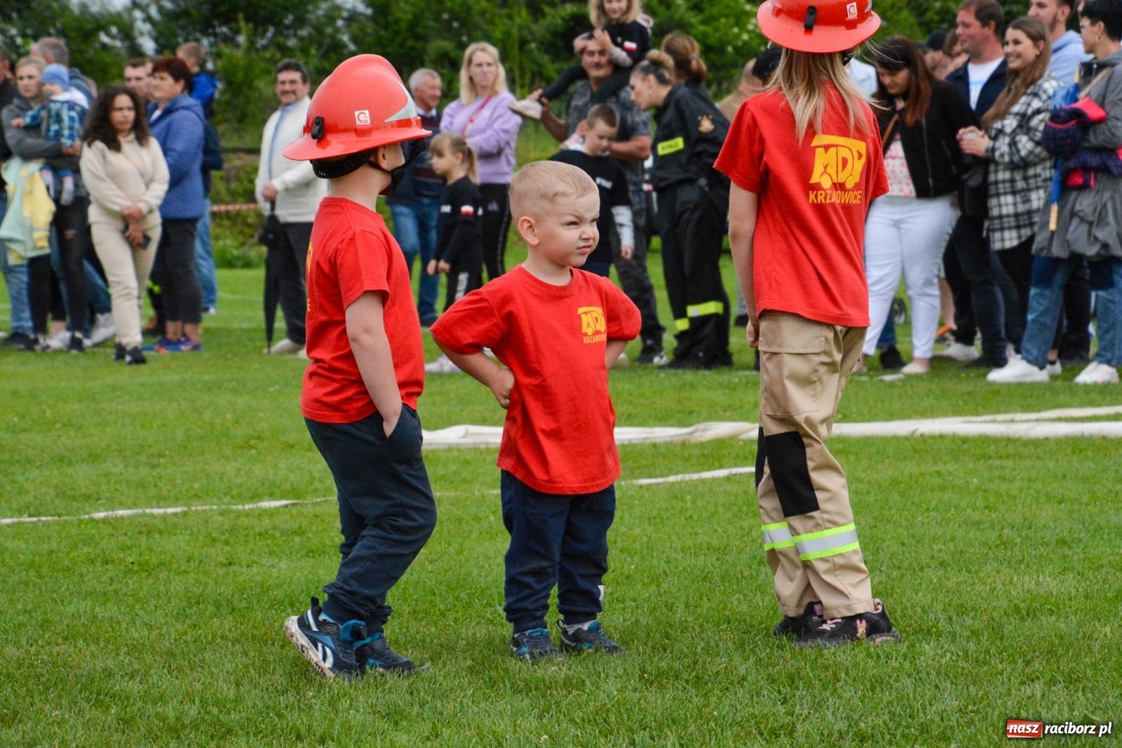 Zdjęcie w galerii na portalu naszraciborz.pl: Krzanowice biorą wszystko. Gminne zawody OSP w Wojnowicach ze startem drużyn dziecięcych [FOTO i WIDEO] wiadomości z regionu