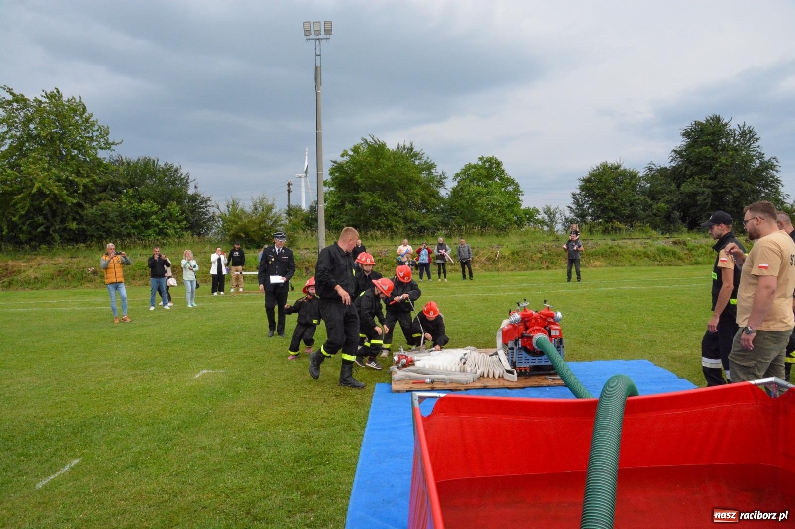 Zdjęcie w galerii na portalu naszraciborz.pl: Krzanowice biorą wszystko. Gminne zawody OSP w Wojnowicach ze startem drużyn dziecięcych [FOTO i WIDEO] wiadomości z regionu
