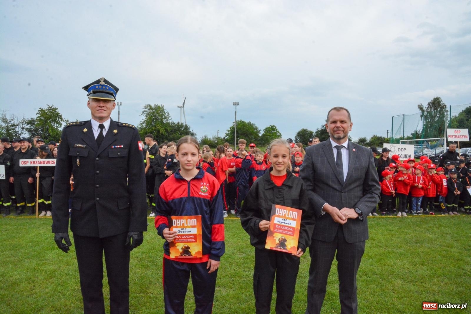 Zdjęcie w galerii na portalu naszraciborz.pl: Krzanowice biorą wszystko. Gminne zawody OSP w Wojnowicach ze startem drużyn dziecięcych [FOTO i WIDEO] wiadomości z regionu