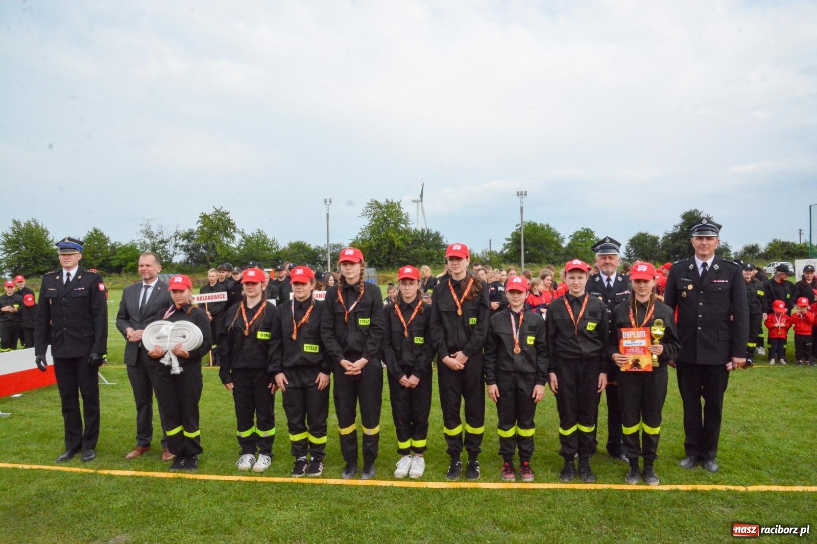 Zdjęcie w galerii na portalu naszraciborz.pl: Krzanowice biorą wszystko. Gminne zawody OSP w Wojnowicach ze startem drużyn dziecięcych [FOTO i WIDEO] wiadomości z regionu