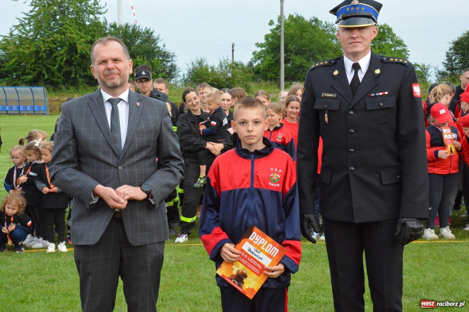 Zdjęcie w galerii na portalu naszraciborz.pl: Krzanowice biorą wszystko. Gminne zawody OSP w Wojnowicach ze startem drużyn dziecięcych [FOTO i WIDEO] wiadomości z regionu