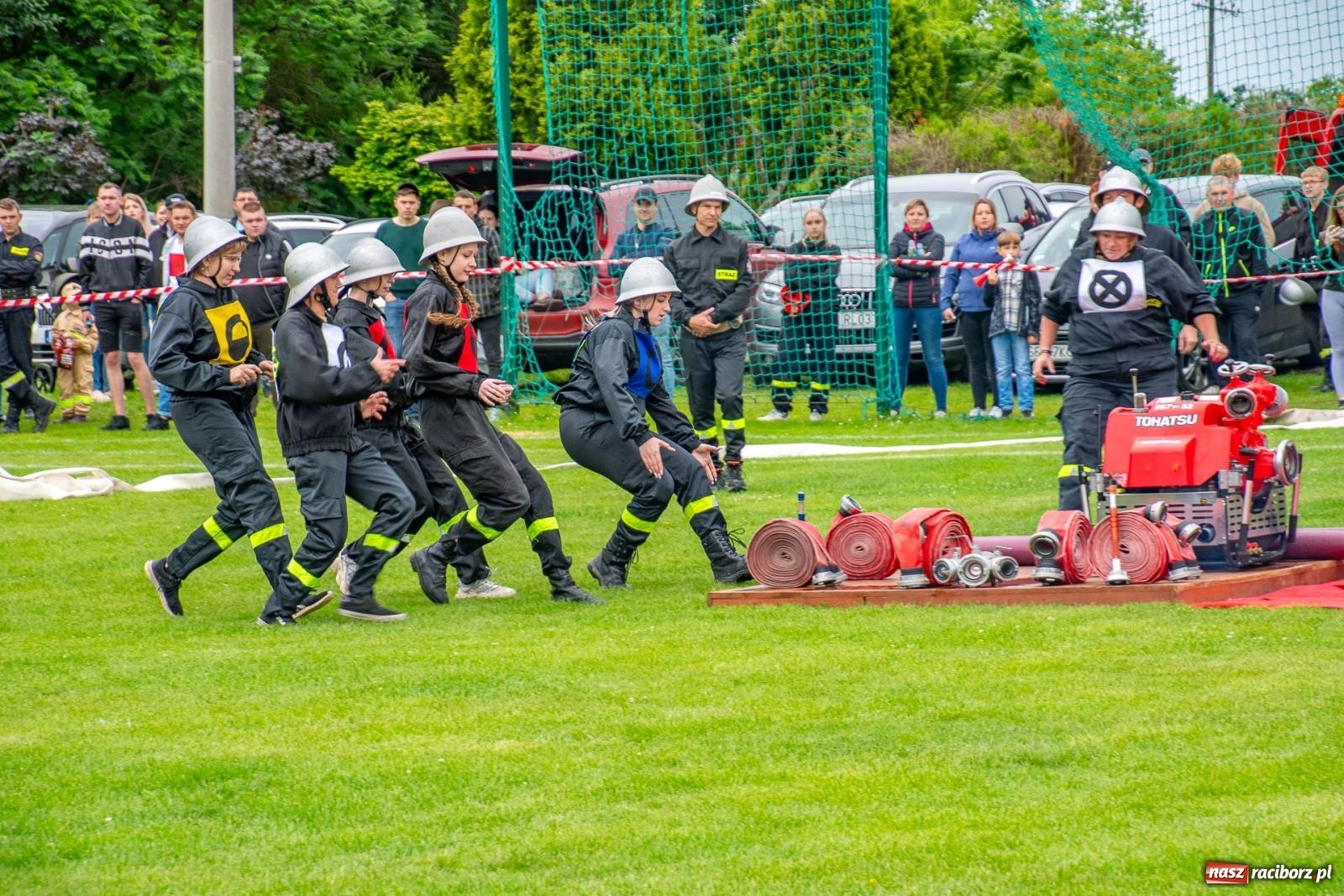 Zdjęcie w galerii na portalu naszraciborz.pl: Krzanowice biorą wszystko. Gminne zawody OSP w Wojnowicach ze startem drużyn dziecięcych [FOTO i WIDEO] wiadomości z regionu