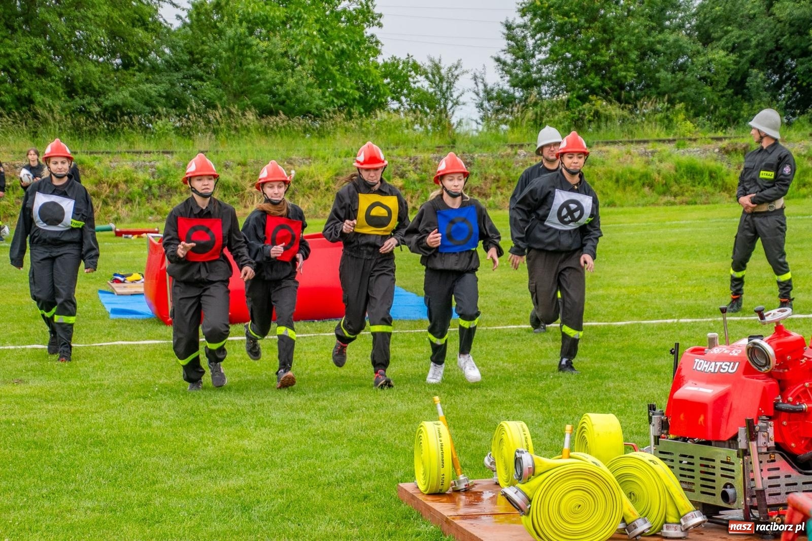 Zdjęcie w galerii na portalu naszraciborz.pl: Krzanowice biorą wszystko. Gminne zawody OSP w Wojnowicach ze startem drużyn dziecięcych [FOTO i WIDEO] wiadomości z regionu