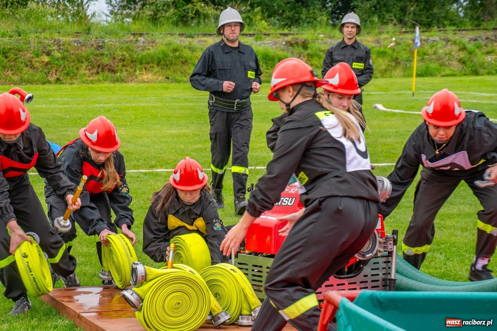 Zdjęcie w galerii na portalu naszraciborz.pl: Krzanowice biorą wszystko. Gminne zawody OSP w Wojnowicach ze startem drużyn dziecięcych [FOTO i WIDEO] wiadomości z regionu