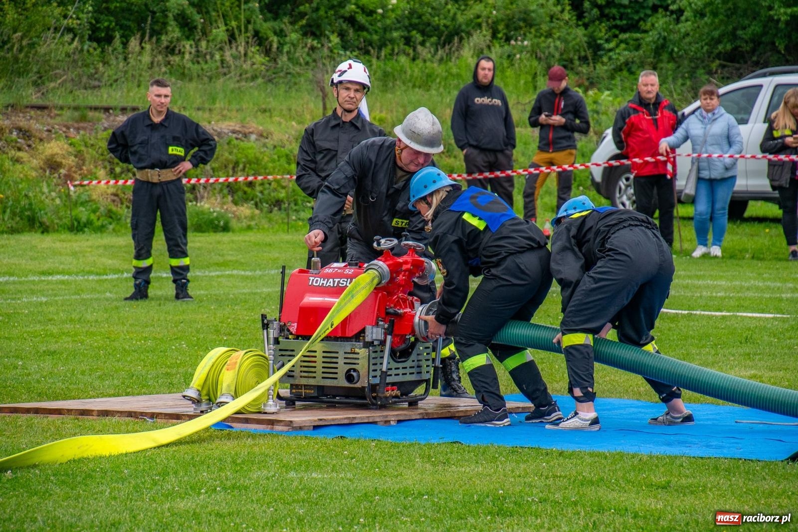 Zdjęcie w galerii na portalu naszraciborz.pl: Krzanowice biorą wszystko. Gminne zawody OSP w Wojnowicach ze startem drużyn dziecięcych [FOTO i WIDEO] wiadomości z regionu