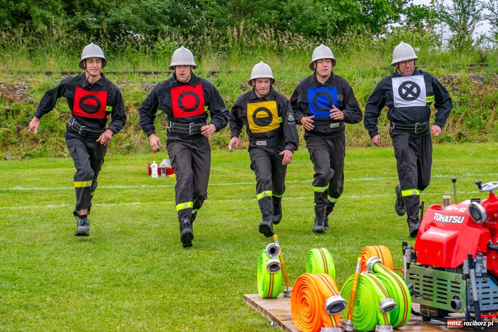Zdjęcie w galerii na portalu naszraciborz.pl: Krzanowice biorą wszystko. Gminne zawody OSP w Wojnowicach ze startem drużyn dziecięcych [FOTO i WIDEO] wiadomości z regionu