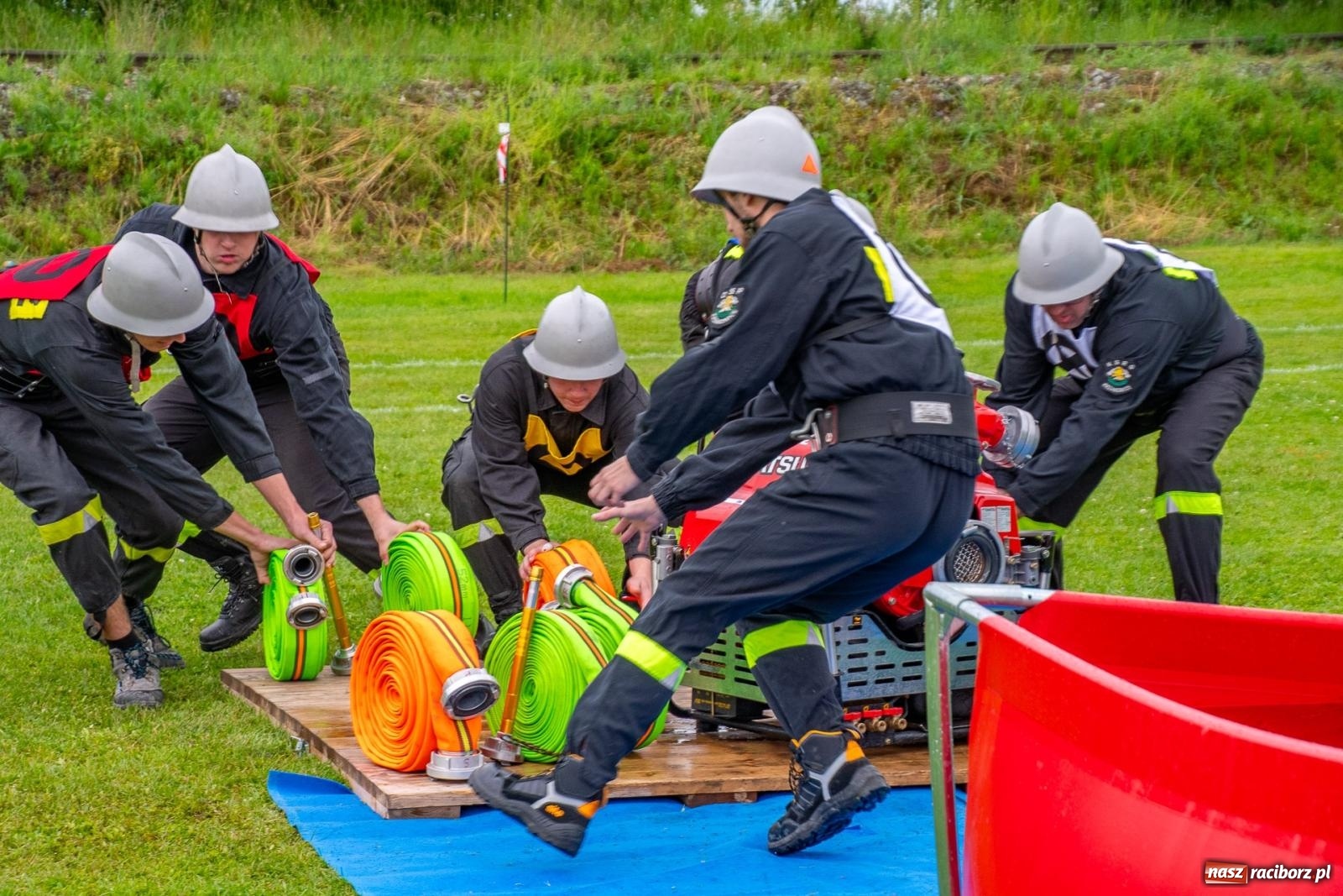 Zdjęcie w galerii na portalu naszraciborz.pl: Krzanowice biorą wszystko. Gminne zawody OSP w Wojnowicach ze startem drużyn dziecięcych [FOTO i WIDEO] wiadomości z regionu