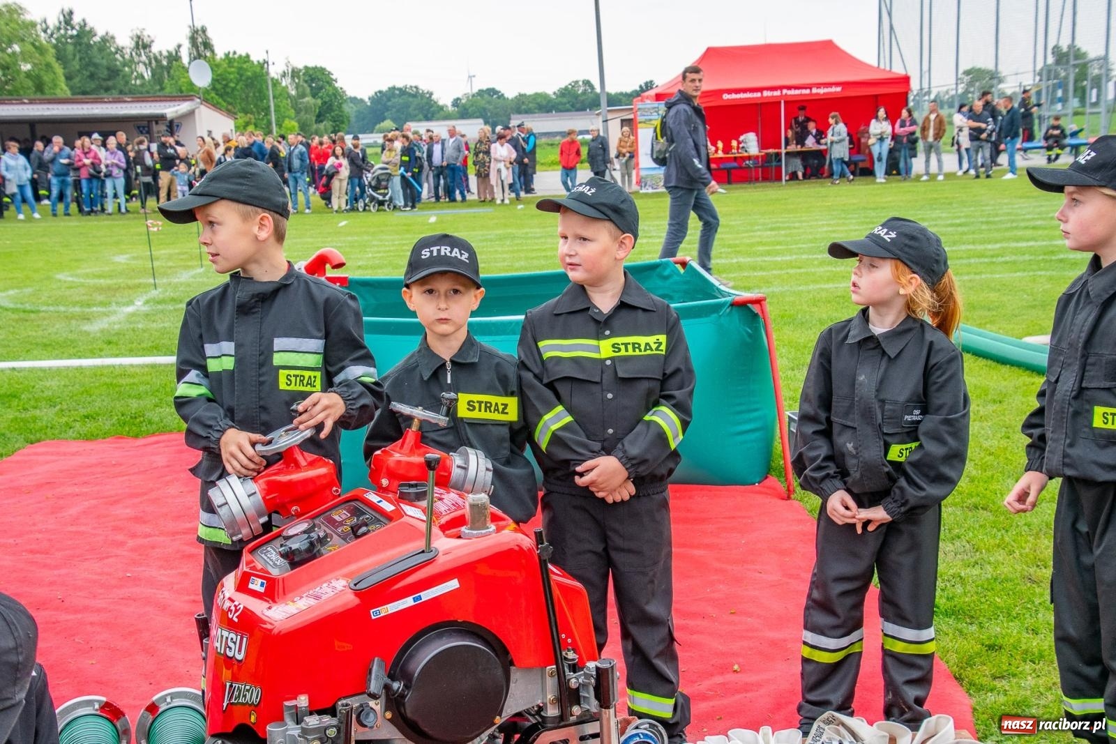 Zdjęcie w galerii na portalu naszraciborz.pl: Krzanowice biorą wszystko. Gminne zawody OSP w Wojnowicach ze startem drużyn dziecięcych [FOTO i WIDEO] wiadomości z regionu
