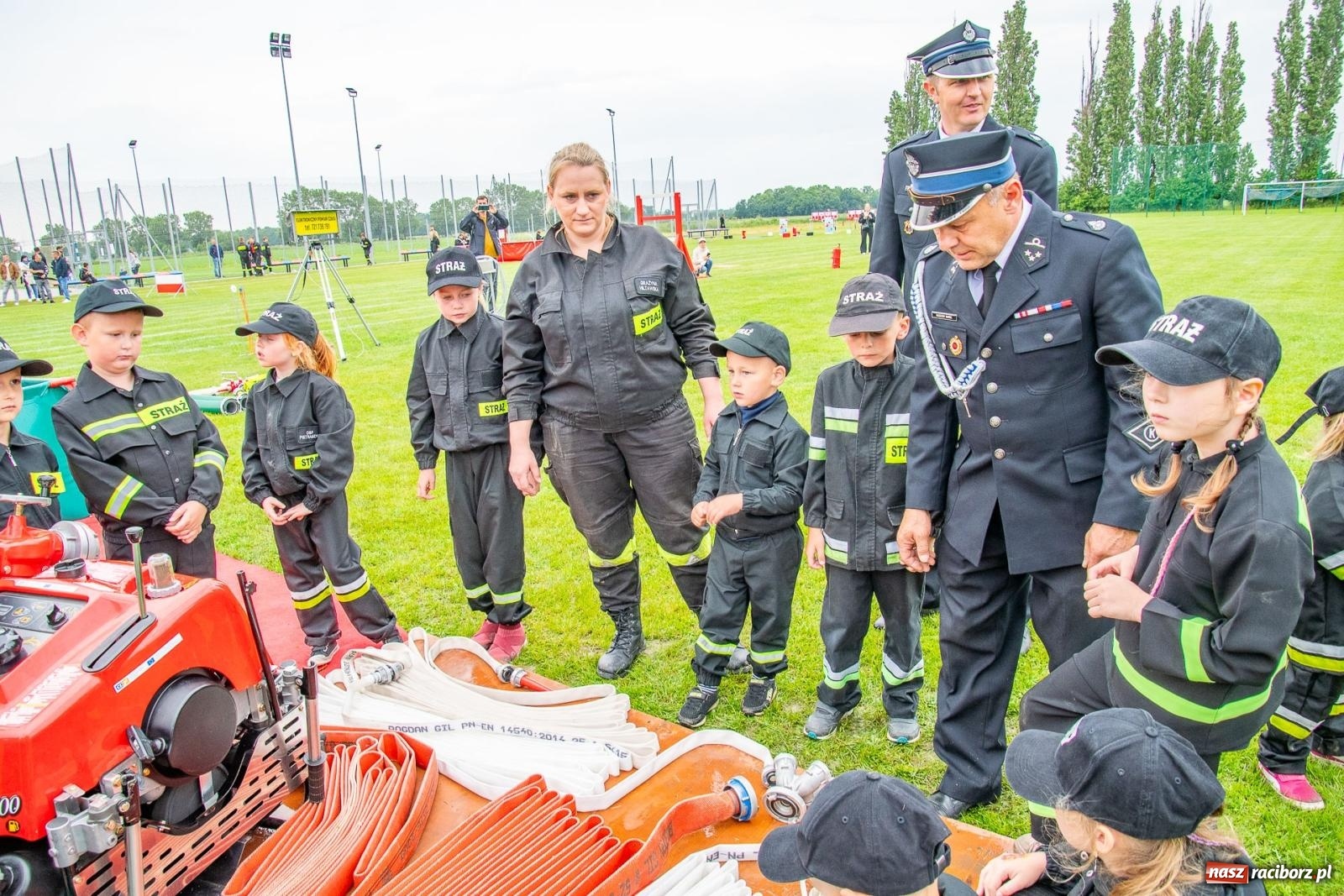 Zdjęcie w galerii na portalu naszraciborz.pl: Krzanowice biorą wszystko. Gminne zawody OSP w Wojnowicach ze startem drużyn dziecięcych [FOTO i WIDEO] wiadomości z regionu