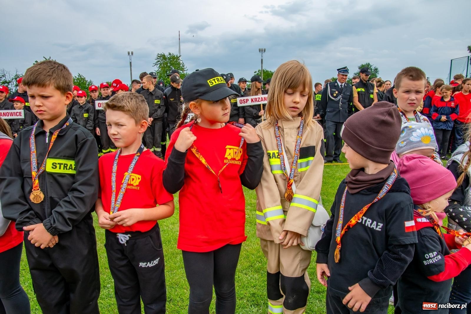 Zdjęcie w galerii na portalu naszraciborz.pl: Krzanowice biorą wszystko. Gminne zawody OSP w Wojnowicach ze startem drużyn dziecięcych [FOTO i WIDEO] wiadomości z regionu