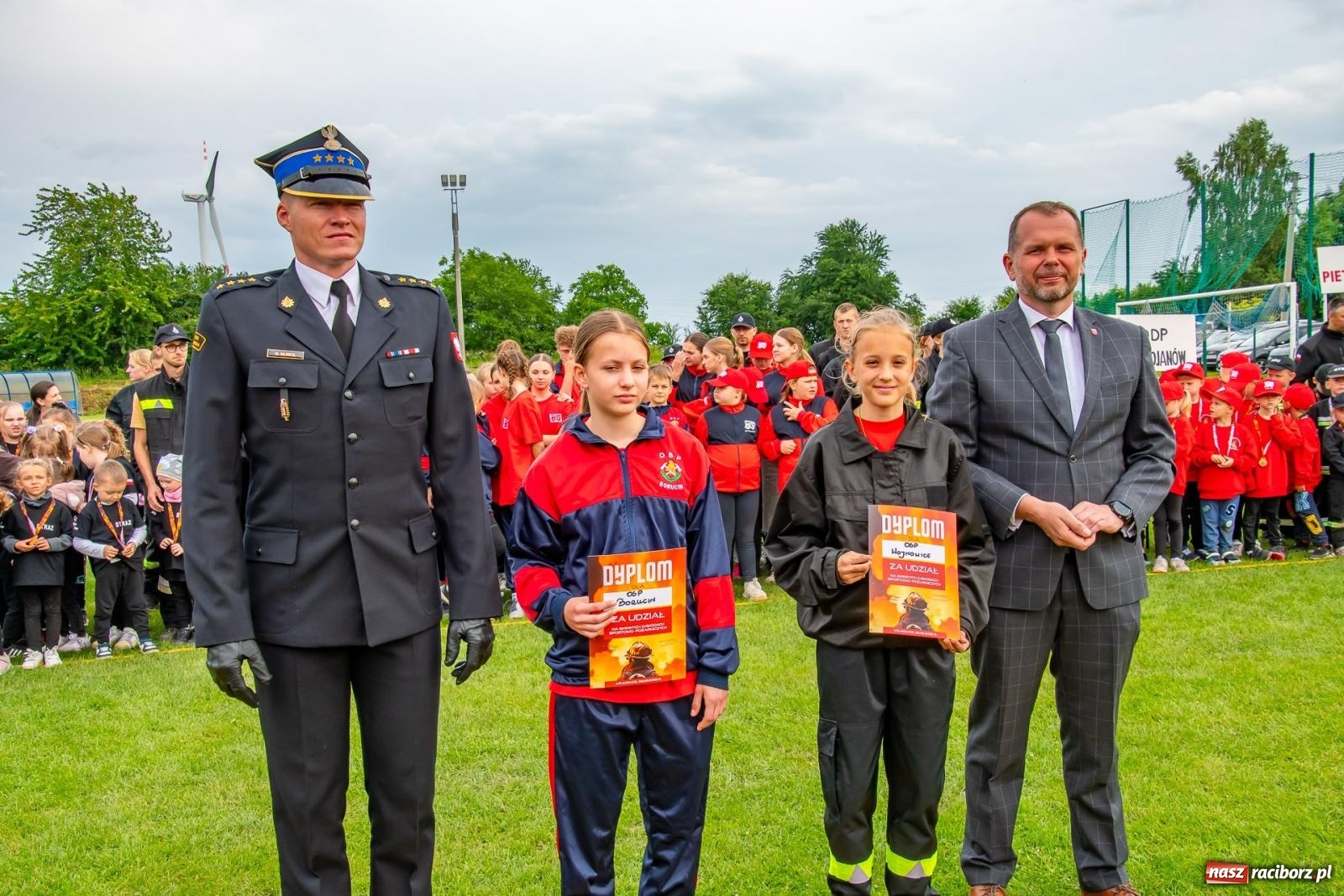 Zdjęcie w galerii na portalu naszraciborz.pl: Krzanowice biorą wszystko. Gminne zawody OSP w Wojnowicach ze startem drużyn dziecięcych [FOTO i WIDEO] wiadomości z regionu