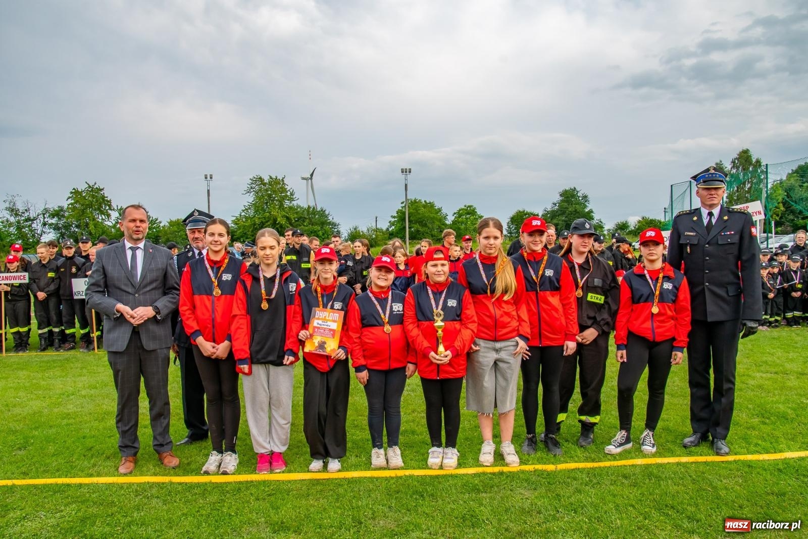 Zdjęcie w galerii na portalu naszraciborz.pl: Krzanowice biorą wszystko. Gminne zawody OSP w Wojnowicach ze startem drużyn dziecięcych [FOTO i WIDEO] wiadomości z regionu